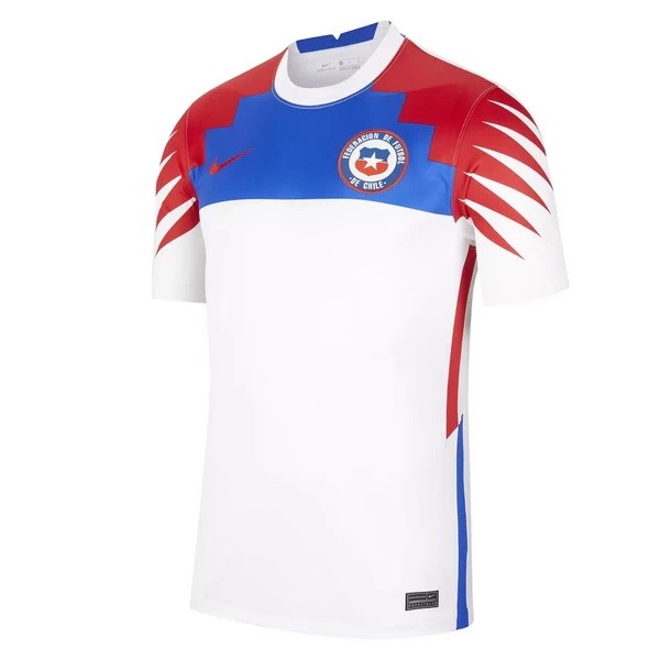Tailandia Camiseta Chile 1ª Kit 2021 Blanco